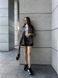 Кросівки жіночі замшеві чорні із вставками шкіри та сітки, 36, 23.5