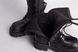 Сапоги женские кожаные черные с петелькой на заднике демисезонные, 41, 27