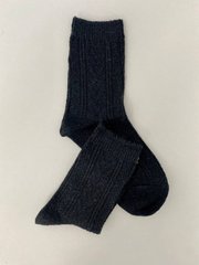 Шкарпетки жіночі з верблюжої вовни чорні