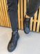 Ботинки мужские кожаные черные демисезонные, 45, 30