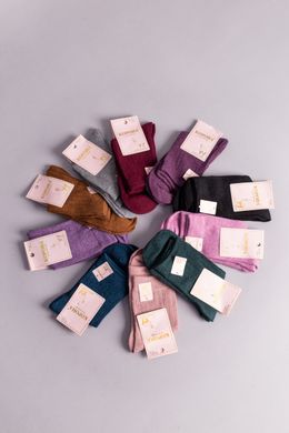 Шкарпетки жіночі шерсть лами в асортименті