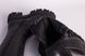 Чоботи жіночі шкіряні чорного кольору зі шнурівкою демісезонні, 40, 26