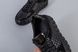 Кеды женские кожаные черные с замшевыми вставками, 36, 23.5