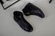 Ботинки мужские кожаные черные с вставкой нубука зимние, 45, 30
