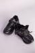 Кросівки жіночі шкіряні чорні із вставками замші зимові, 42, 27