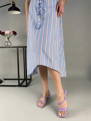 Босоножки женские кожаные лилового цвета на каблуке, 36, 23.5