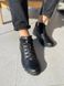 Ботинки мужские кожаные черные зимние, 47, 31