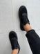 Кроссовки мужские кожаные черные с вставками замши, 41, 27.5