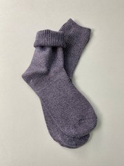 Шкарпетки жіночі вовняні сірого кольору