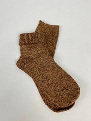 Шкарпетки жіночі вовняні гірчичного кольору