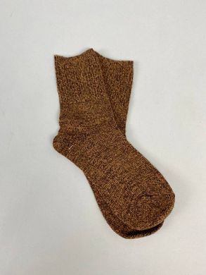 Шкарпетки жіночі вовняні гірчичного кольору