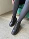Ботинки женские кожаные черные зимние, 41, 26.5