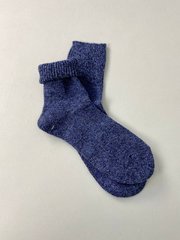 Шкарпетки жіночі вовняні синього кольору