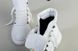 Ботинки женские кожаные белые на шнурках зимние, 36, 23.5