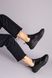 Кросівки жіночі шкіряні із вставками замші чорні, 36, 24