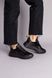 Кроссовки женские кожаные с вставками замши черные, 36, 24