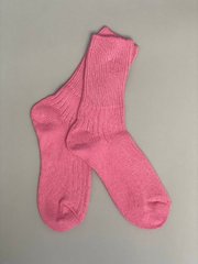Носки женские розового цвета