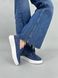 Лофери жіночі замшеві кольору джинс, 36, 23.5