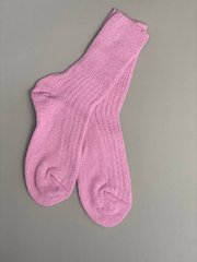 Носки женские светло-розового цвета