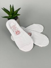Шкарпетки-слідки жіночі білого кольору