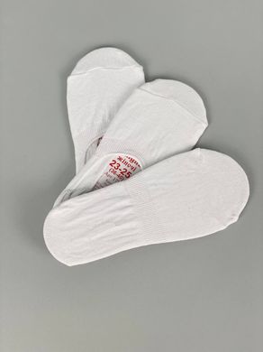 Носки-следки женские белого цвета