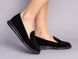 Туфли женские замшевые черного цвета на низком ходу, 36, 23.5