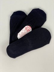 Носки-следки женские черного цвета