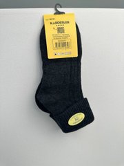 Шкарпетки жіночі вовняні кольору графіт