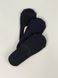 Шкарпетки-слідки жіночі чорного кольору