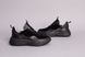 Кросівки жіночі шкіряні із вставками замші чорні, 39, 25.5-26