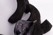 Ботфорты женские замшевые черные на небольшом каблуке демисезонные, 37, 24