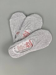 Шкарпетки-слідки жіночі сірого кольору
