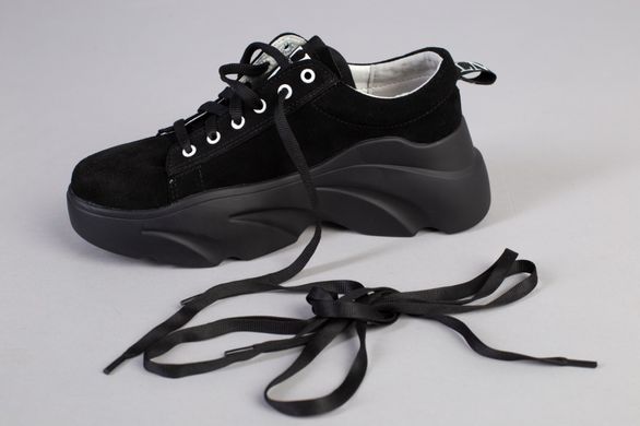 Шнурки чорні, -