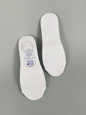 Шкарпетки-слідки чоловічі білого кольору