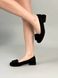 Туфлі жіночі велюрові чорного кольору, 35, 23