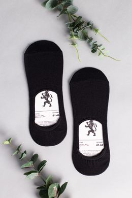 Шкарпетки-слідки чоловічі чорні