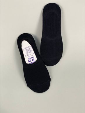 Носки-следки мужские черного цвета