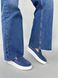 Лофери жіночі замшеві кольору джинс, 42, 27