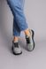Кросівки жіночі замшеві кольору хакі зі шкіряними вставками, 36, 24