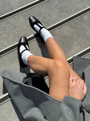 Туфли женские велюровые черные с вставками кожи, 41, 27