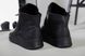 Мужские кожаные черные зимние ботинки, 40, 26.5-27