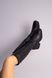 Сапоги женские кожаные черные на небольшом каблуке зимние, 37, 24