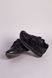 Кросівки жіночі шкіряні чорні із вставками замші зимові, 34, 22
