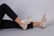 Кросівки жіночі замшеві бежевого кольору із вставками шкіри, 36, 23.5