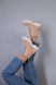Ботинки женские замшевые пудровые, на шнурках, на кожподкладке, 36, 23.5